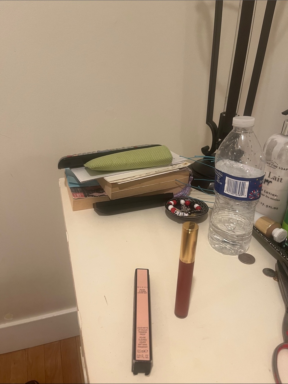 Gucci rouge liquid mat 505 Janet rust box in okay condition
